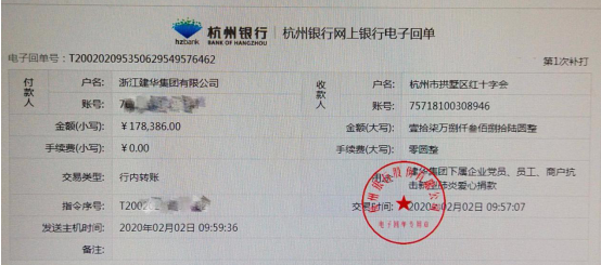 浙江j9国际站备用集团党员、员工和商户贡献爱心