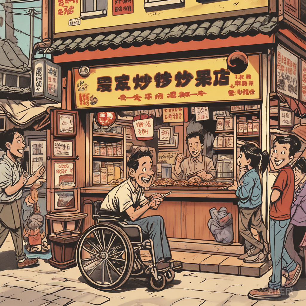 温情排解，守护残疾炒货店老板