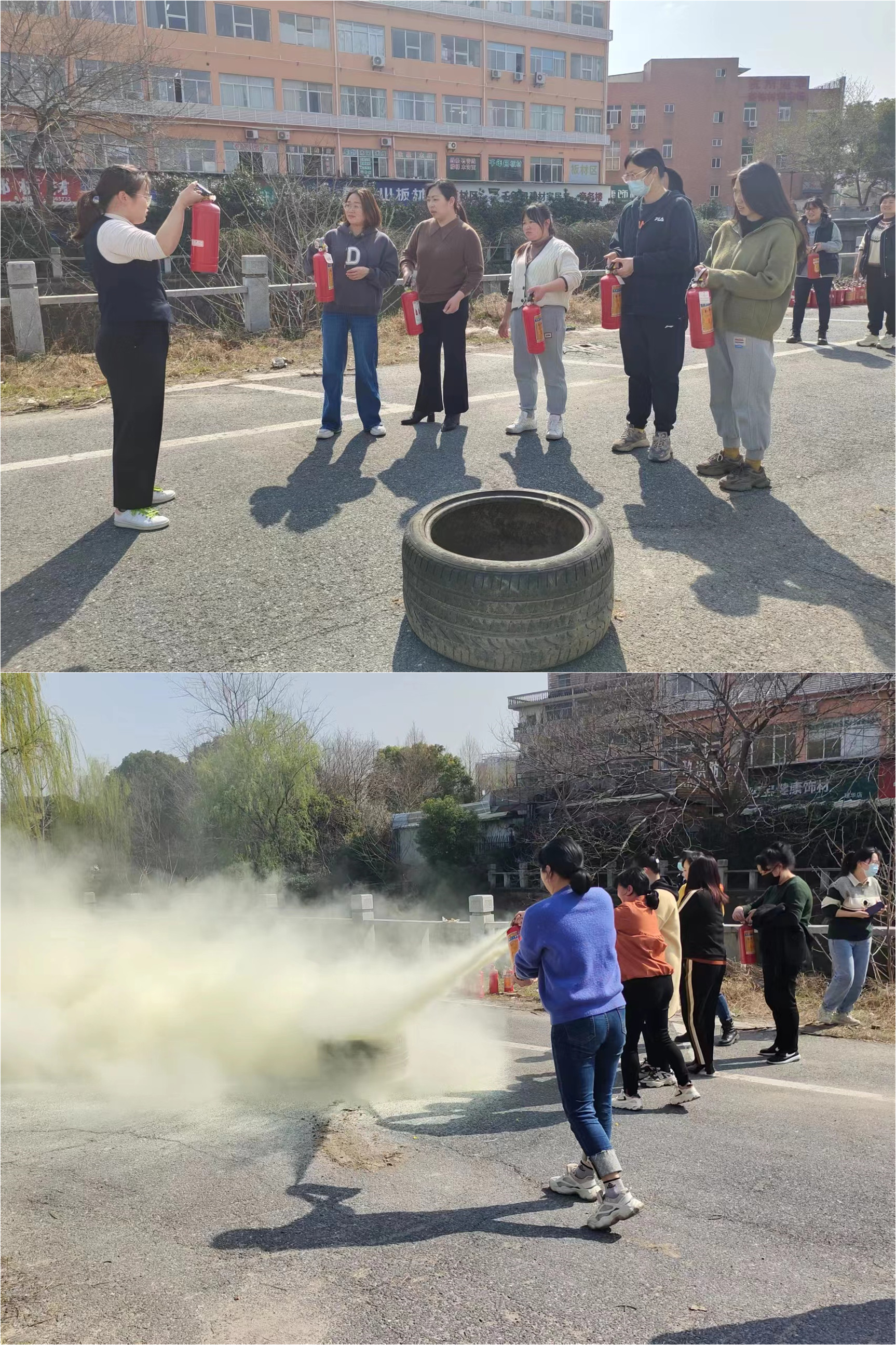 关注消防，有恃无恐——人人会用灭火器