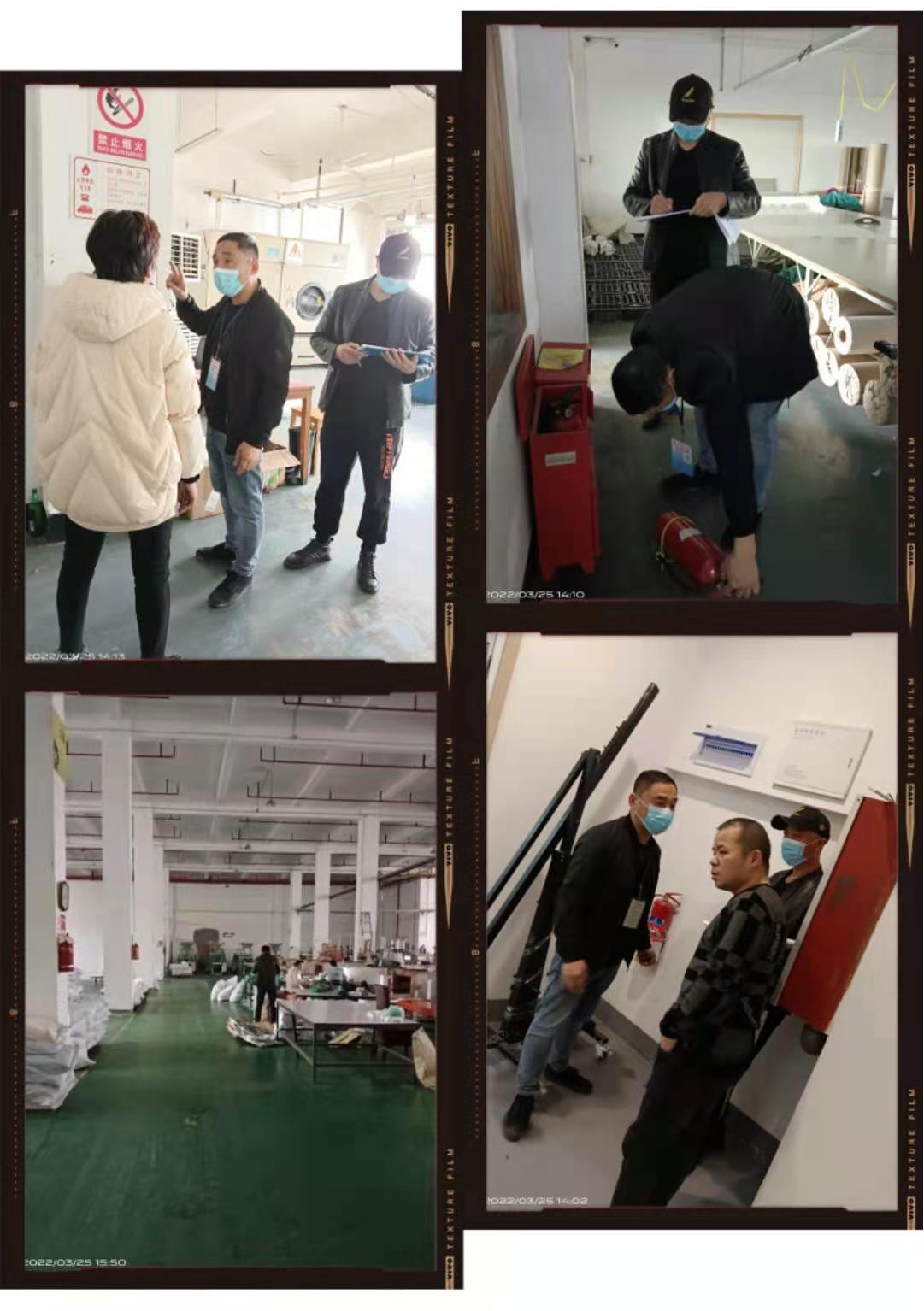 定期发展消防查抄，牢筑企业安全防线