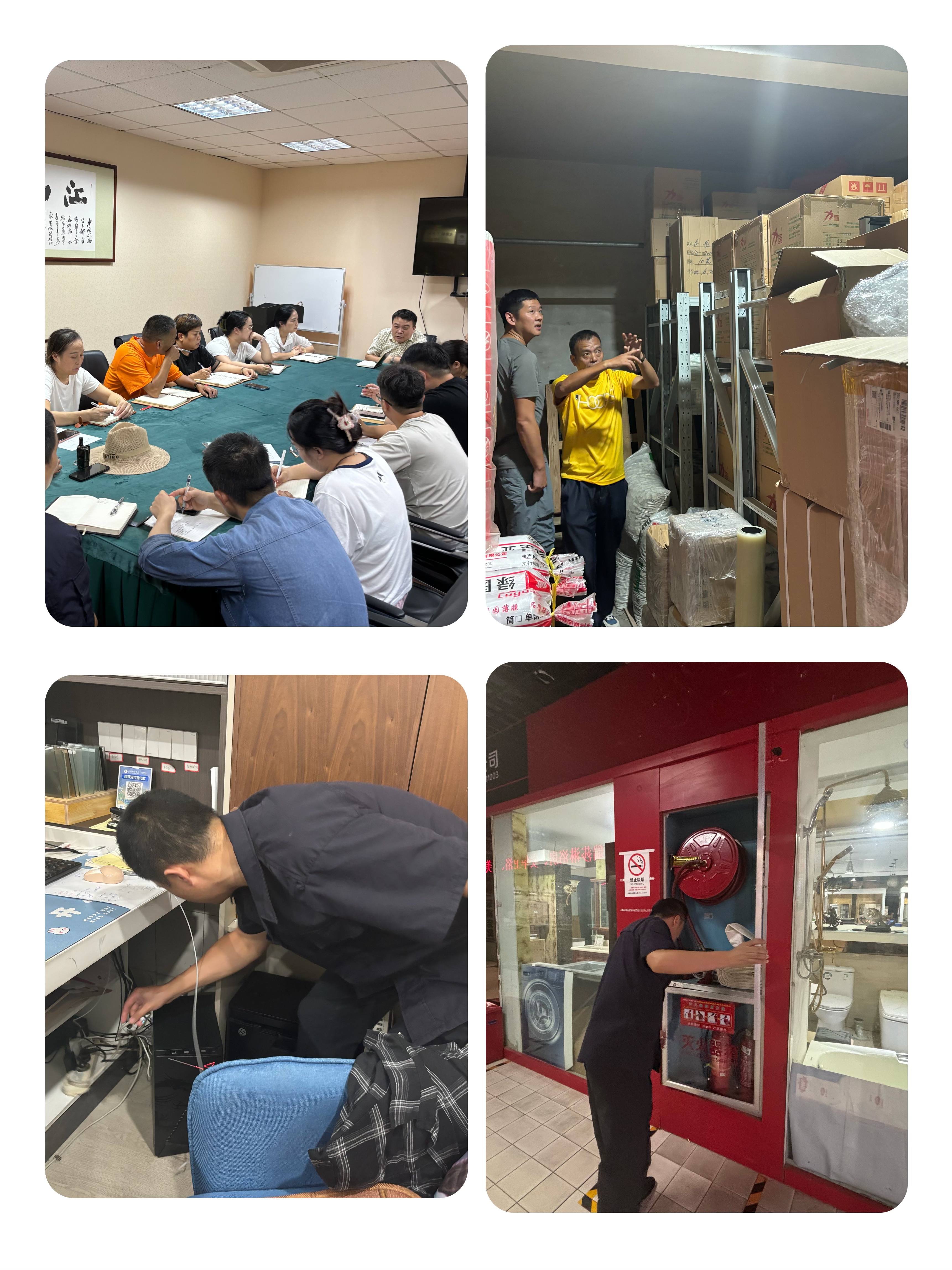 发展节前消防查抄，筑牢消防安全防线