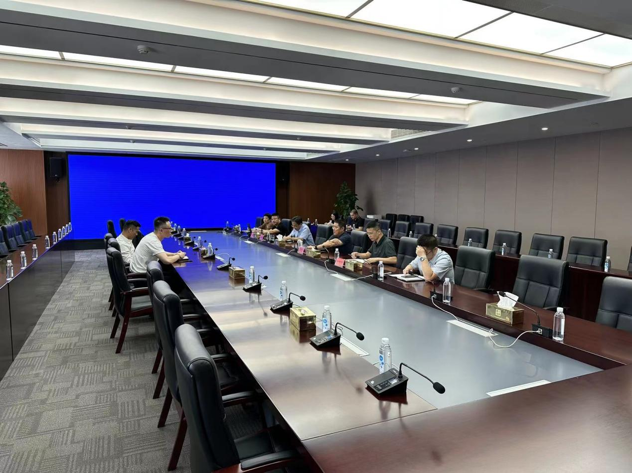 浙江j9国际站备用集团与杭州市交通投资集团共商合作事宜